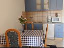 Apartments Ren - 150 m from beach: A3(2+1) Kampor - Island Rab  - Apartment - A3(2+1): kitchen and dining room