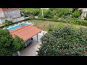 Apartments Ankica - pool & garden A1(9), A2(8) Kampor - Island Rab  - garden