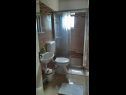 Apartments Ankica - pool & garden A1(9), A2(8) Kampor - Island Rab  - Apartment - A1(9): bathroom with toilet