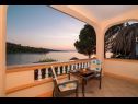 Apartments Anka - 10 m from sea: A1(4), A2(4) Kampor - Island Rab  - Apartment - A2(4): terrace