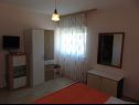 Apartments Petar - garden with BBQ : A1(2), A2(2) Kampor - Island Rab  - Apartment - A2(2): bedroom