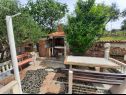Apartments Robi- swimming pool and beautiful garden A1-žuti(5), A2-crveni(5), A3(3+1) Kampor - Island Rab  - fireplace
