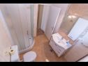 Apartments Rezikica - green oasis; A1(7), A2(9) Palit - Island Rab  - Apartment - A1(7): bathroom with toilet