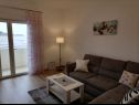Apartments Coastal home - 10 m from the sea: A1(4+1), A2(2), A3(2+2), A4(4+1), A5(4+1) Supetarska Draga - Island Rab  - Apartment - A3(2+2): living room