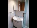 Apartments Coastal home - 10 m from the sea: A1(4+1), A2(2), A3(2+2), A4(4+1), A5(4+1) Supetarska Draga - Island Rab  - Apartment - A3(2+2): bathroom with toilet