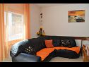 Apartments Ruža - peaceful area & parking: A1(6), SA2(2), SA3(2) Supetarska Draga - Island Rab  - Apartment - A1(6): living room