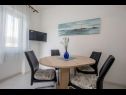 Apartments Coastal home - 10 m from the sea: A1(4+1), A2(2), A4(4+1), A5(4+1) Supetarska Draga - Island Rab  - Apartment - A1(4+1): dining room