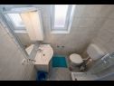 Apartments Coastal home - 10 m from the sea: A1(4+1), A2(2), A4(4+1), A5(4+1) Supetarska Draga - Island Rab  - Apartment - A1(4+1): bathroom with toilet