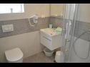 Apartments Mario - 150m from sea: A1(2), A2(4), A3 deluxe(4), R(2) Supetarska Draga - Island Rab  - Apartment - A1(2): bathroom with toilet