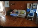 Apartments Irena - 100 m from sea: A1(7+1) Supetarska Draga - Island Rab  - Apartment - A1(7+1): living room