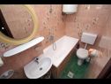 Apartments Ivo - with terrace : A1(4), B2(4), C3(2+1) Supetarska Draga - Island Rab  - Apartment - A1(4): bathroom with toilet