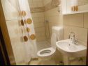 Apartments Ivo - with terrace : A1(4), B2(4), C3(2+1) Supetarska Draga - Island Rab  - Apartment - C3(2+1): bathroom with toilet