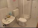 Apartments Neda - 5 m from sea: SA1(2), A2(4) Lukovo Sugarje - Riviera Senj  - Studio apartment - SA1(2): bathroom with toilet