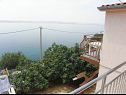 Apartments Jase - 30 m from beach : SA1-crvena kuhinja(2), A2(4), SA3(2+1), SA4-bijela kuhinja(2) Lukovo Sugarje - Riviera Senj  - Studio apartment - SA1-crvena kuhinja(2): terrace view