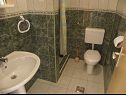 Apartments Taša - 5 m from sea: SA1(2), SA2(2), SA3(2), SA4(2), A5(2+2) Lukovo Sugarje - Riviera Senj  - Studio apartment - SA3(2): bathroom with toilet