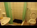 Apartments Irmica - by the sea: A1(2+3), A2(2+1), SA3(2+1), SA4(2), SA5(3) Lukovo Sugarje - Riviera Senj  - Studio apartment - SA3(2+1): bathroom with toilet