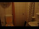 Apartments Irmica - by the sea: A1(2+2), A2(2+1), SA3(2+1), SA4(2), SA5(3) Lukovo Sugarje - Riviera Senj  - Studio apartment - SA4(2): bathroom with toilet