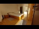 Apartments Jase - 30 m from beach : SA1-crvena kuhinja(2), A2(4), SA3(2+1), SA4-bijela kuhinja(2) Lukovo Sugarje - Riviera Senj  - Studio apartment - SA4-bijela kuhinja(2): bedroom
