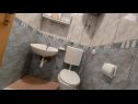 Apartments Jase - 30 m from beach : SA1-crvena kuhinja(2), A2(4), SA3(2+1), SA4-bijela kuhinja(2) Lukovo Sugarje - Riviera Senj  - Studio apartment - SA4-bijela kuhinja(2): bathroom with toilet