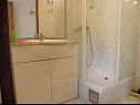 Apartments Ana - 5 m from beach: A1 Plavi(2+2), A2 Rozi(2+2) Ribarica - Riviera Senj  - Apartment - A2 Rozi(2+2): bathroom with toilet