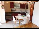 Apartments Ivan - 100m from sea: A1(2+2) Ribarica - Riviera Senj  - Apartment - A1(2+2): kitchen and dining room