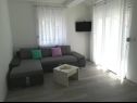 Apartments Ivan - free parking A1(4+2), A2(2+2), A3(2+2) Brodarica - Riviera Sibenik  - Apartment - A2(2+2): living room