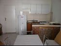 Apartments Vito - 10 m from sea: A1(4), A2(4) Brodarica - Riviera Sibenik  - Apartment - A2(4): kitchen and dining room