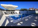 Holiday home Kreso - with pool: H(8) Brodarica - Riviera Sibenik  - Croatia - H(8): swimming pool