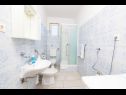 Apartments Vik - 250 m from beach A1(4+4), A2(3+2), A3(2+2), SA4(2) Brodarica - Riviera Sibenik  - Apartment - A1(4+4): bathroom with toilet