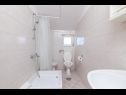Apartments Vik - 250 m from beach A1(4+2), A2(3+1), A3(2+1), SA4(2) Brodarica - Riviera Sibenik  - Studio apartment - SA4(2): bathroom with toilet