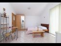 Apartments Vik - 250 m from beach A1(4+4), A2(3+2), A3(2+2), SA4(2) Brodarica - Riviera Sibenik  - Studio apartment - SA4(2): dining room