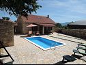 Holiday home Tihomir - with pool : H(6+2) Drnis - Riviera Sibenik  - Croatia - house