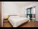 Apartments Per - comfortable  family apartments A1(2+2), A2(4+1), A3(2+2) Grebastica - Riviera Sibenik  - Apartment - A3(2+2): bedroom