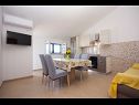Apartments Per - comfortable  family apartments A1(2+2), A2(4+1), A3(2+2) Grebastica - Riviera Sibenik  - Apartment - A3(2+2): kitchen and dining room