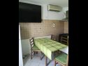 Apartments Dragi - at the beach & parking: A1(2+2), A2(2+1) Cove Kanica (Rogoznica) - Riviera Sibenik  - Croatia - Apartment - A1(2+2): dining room