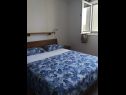 Apartments Dragi - at the beach & parking: A1(2+2), A2(2+1) Cove Kanica (Rogoznica) - Riviera Sibenik  - Croatia - Apartment - A1(2+2): bedroom