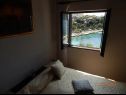 Apartments Miki - 25 m from crystal clear sea: A1(6) Cove Kanica (Rogoznica) - Riviera Sibenik  - Croatia - Apartment - A1(6): window view