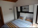 Apartments Miki - 25 m from crystal clear sea: A1(6) Cove Kanica (Rogoznica) - Riviera Sibenik  - Croatia - Apartment - A1(6): bedroom