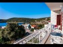 Apartments AnteV - 80m from the sea with parking: A2(6) Cove Kanica (Rogoznica) - Riviera Sibenik  - Croatia - Apartment - A2(6): terrace