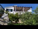 Apartments Miki - 25 m from crystal clear sea: A1(6) Cove Kanica (Rogoznica) - Riviera Sibenik  - Croatia - house