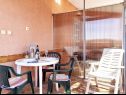 Apartments Jera -  barbecue and free berth for boat A1(4+1), A2(2+1) Cove Kanica (Rogoznica) - Riviera Sibenik  - Croatia - Apartment - A2(2+1): terrace