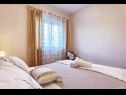 Apartments Vinx - grill and terrace A1(2+2), A2(2+2) Cove Kanica (Rogoznica) - Riviera Sibenik  - Croatia - Apartment - A1(2+2): bedroom