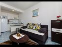Apartments Anica A1(2+1), A2(2+2) Cove Kanica (Rogoznica) - Riviera Sibenik  - Croatia - Apartment - A1(2+1): living room