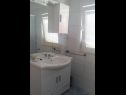 Apartments Anica A1(2+1), A2(2+2) Cove Kanica (Rogoznica) - Riviera Sibenik  - Croatia - Apartment - A1(2+1): bathroom with toilet