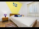 Holiday home Yellow - parking and grill: H(4+2) Kasic - Riviera Sibenik  - Croatia - H(4+2): bedroom
