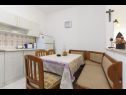 Holiday home Yellow - parking and grill: H(4+2) Kasic - Riviera Sibenik  - Croatia - H(4+2): kitchen and dining room