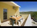 Holiday home Yellow - parking and grill: H(4+2) Kasic - Riviera Sibenik  - Croatia - H(4+2): terrace