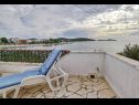 Apartments Ziva - by the beach; A1(6), A2(4), A3 (2+1) Cove Lozica (Rogoznica) - Riviera Sibenik  - Croatia - Apartment - A3 (2+1): terrace view (house and surroundings)