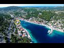 Apartments Katija - close to the sea: A1(5) Cove Muna (Island Zirje) - Riviera Sibenik  - Croatia - house