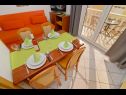 Apartments Zora - garden terrace and grill A1(2+2), A2(2+2), A4(2+2), A5(2+2), A6(2+2) Pirovac - Riviera Sibenik  - Apartment - A6(2+2): dining room